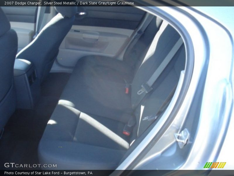 Silver Steel Metallic / Dark Slate Gray/Light Graystone 2007 Dodge Charger