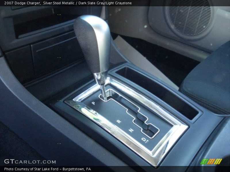 Silver Steel Metallic / Dark Slate Gray/Light Graystone 2007 Dodge Charger