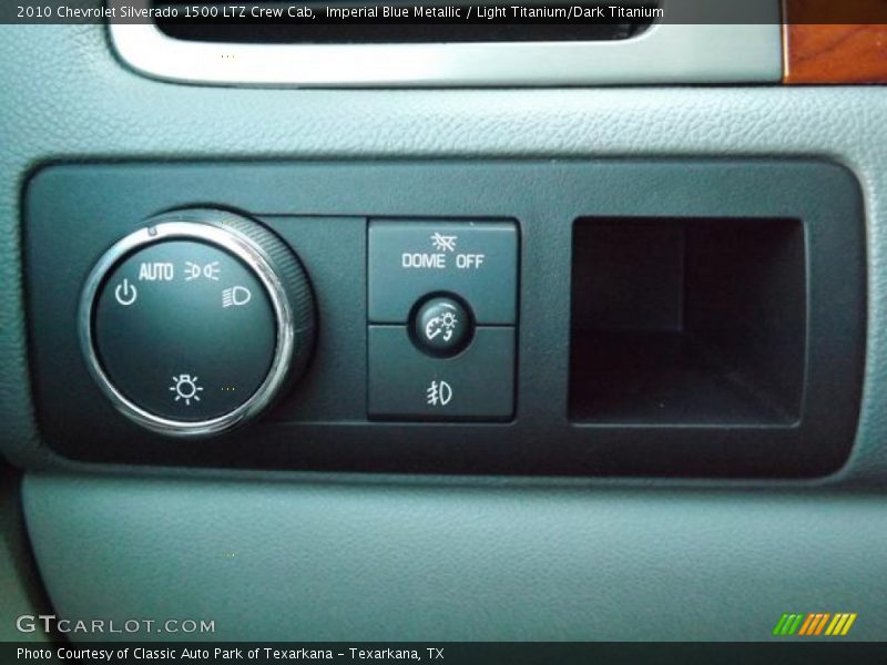 Imperial Blue Metallic / Light Titanium/Dark Titanium 2010 Chevrolet Silverado 1500 LTZ Crew Cab