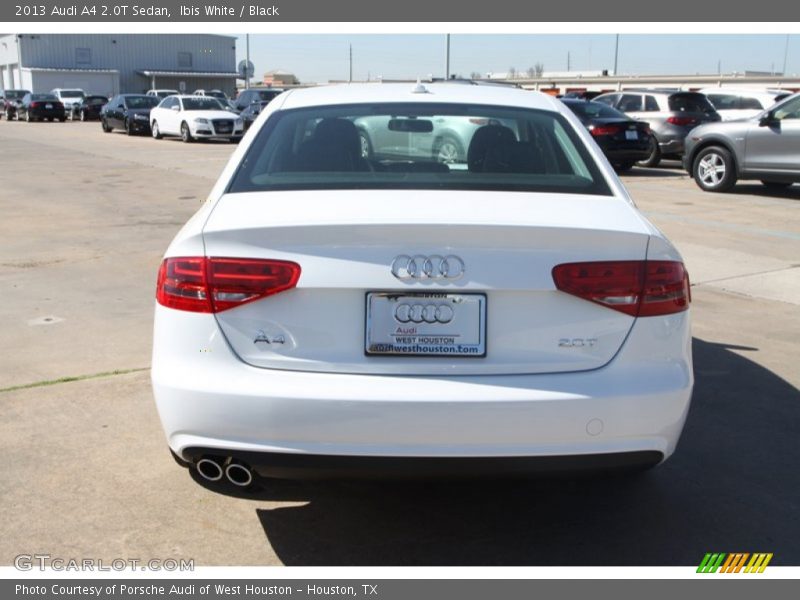 Ibis White / Black 2013 Audi A4 2.0T Sedan
