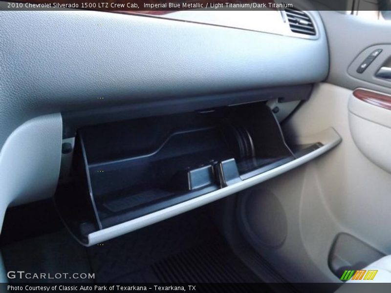 Imperial Blue Metallic / Light Titanium/Dark Titanium 2010 Chevrolet Silverado 1500 LTZ Crew Cab