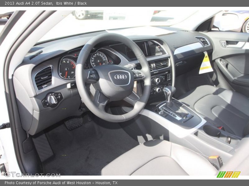 Ibis White / Black 2013 Audi A4 2.0T Sedan