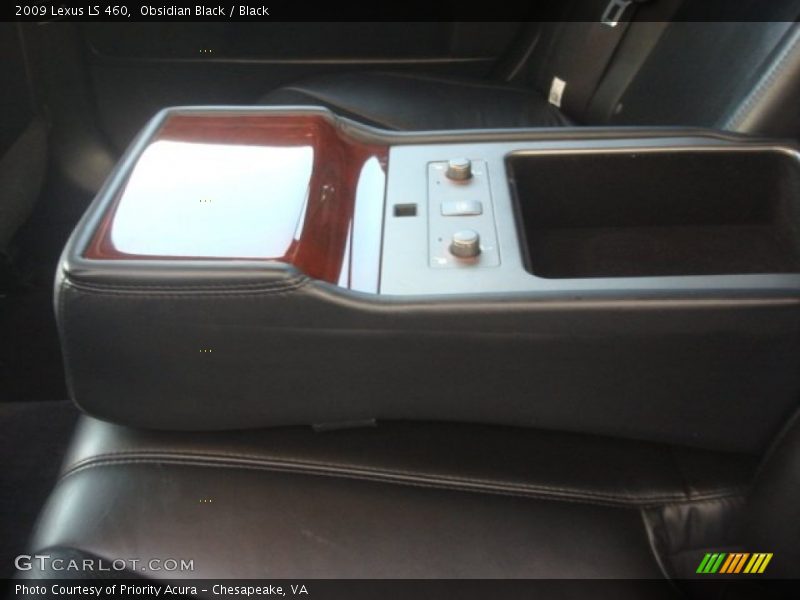 Obsidian Black / Black 2009 Lexus LS 460