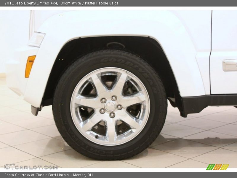 Bright White / Pastel Pebble Beige 2011 Jeep Liberty Limited 4x4