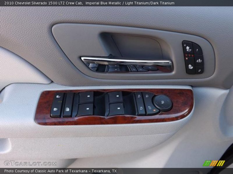 Imperial Blue Metallic / Light Titanium/Dark Titanium 2010 Chevrolet Silverado 1500 LTZ Crew Cab