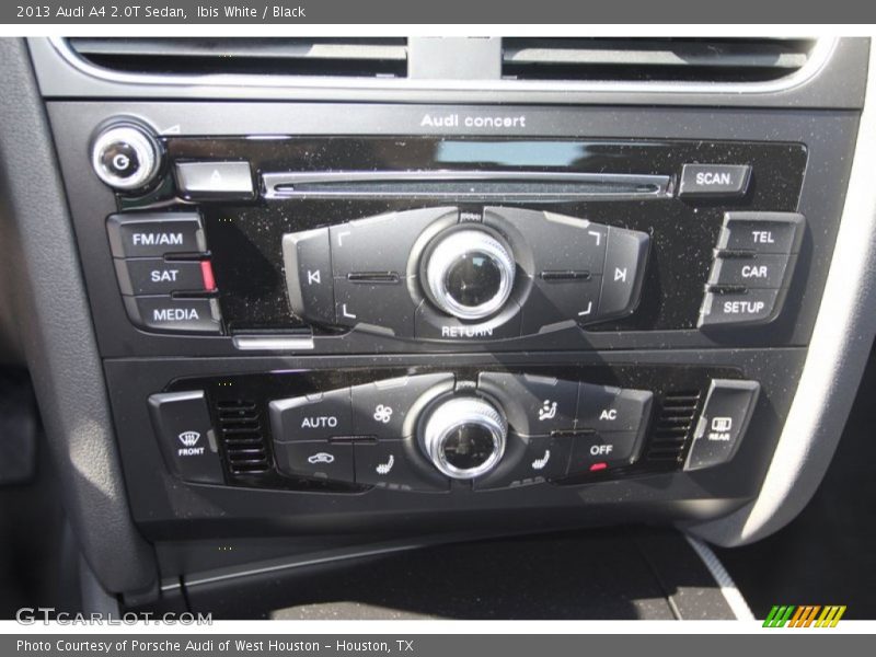 Ibis White / Black 2013 Audi A4 2.0T Sedan