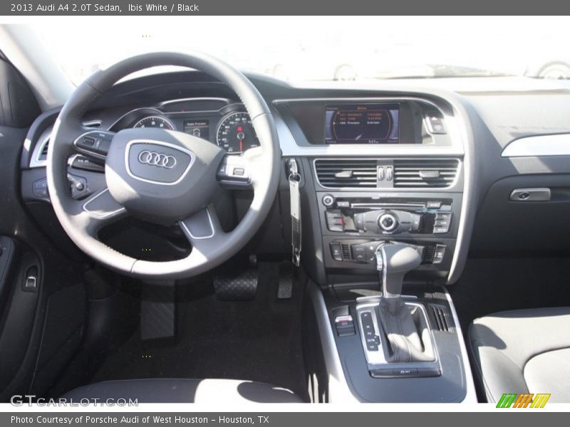 Ibis White / Black 2013 Audi A4 2.0T Sedan