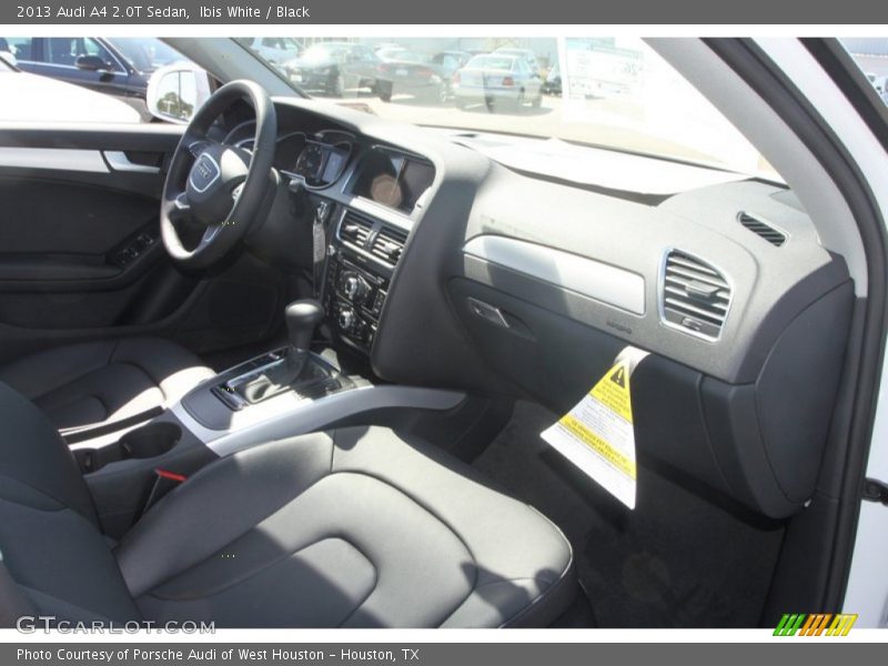 Ibis White / Black 2013 Audi A4 2.0T Sedan