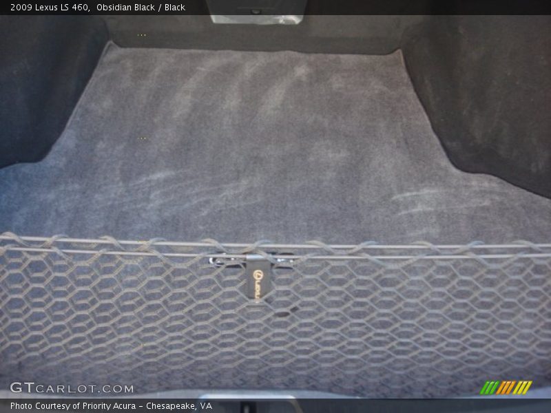 Obsidian Black / Black 2009 Lexus LS 460