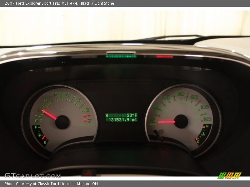 Black / Light Stone 2007 Ford Explorer Sport Trac XLT 4x4