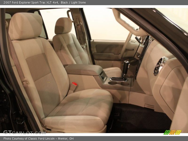 Black / Light Stone 2007 Ford Explorer Sport Trac XLT 4x4