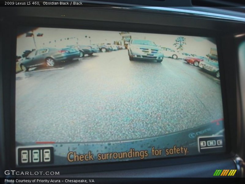 Obsidian Black / Black 2009 Lexus LS 460