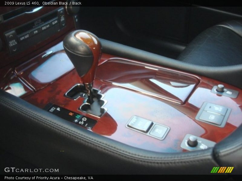 Obsidian Black / Black 2009 Lexus LS 460