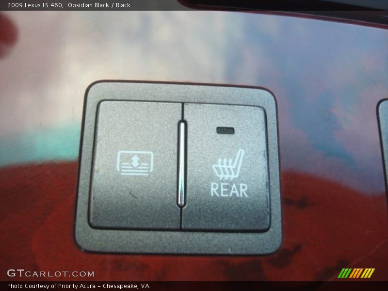 Obsidian Black / Black 2009 Lexus LS 460