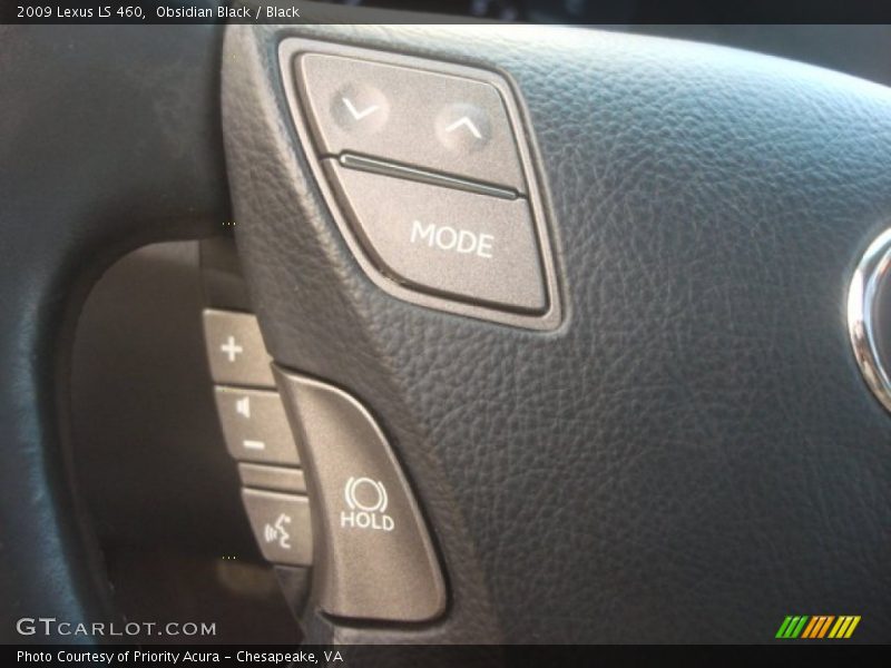Obsidian Black / Black 2009 Lexus LS 460