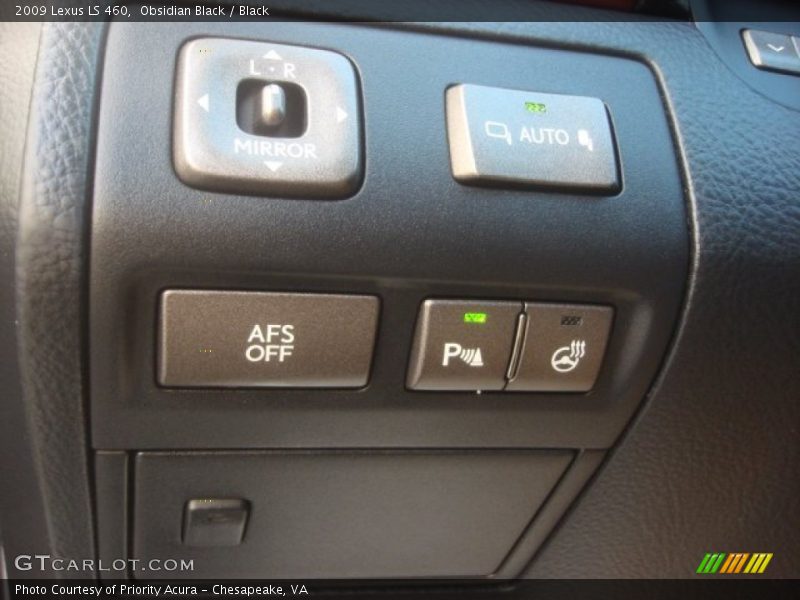 Obsidian Black / Black 2009 Lexus LS 460