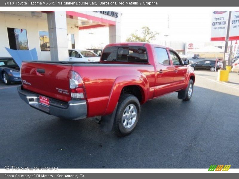 Barcelona Red Metallic / Graphite 2010 Toyota Tacoma V6 SR5 PreRunner Double Cab