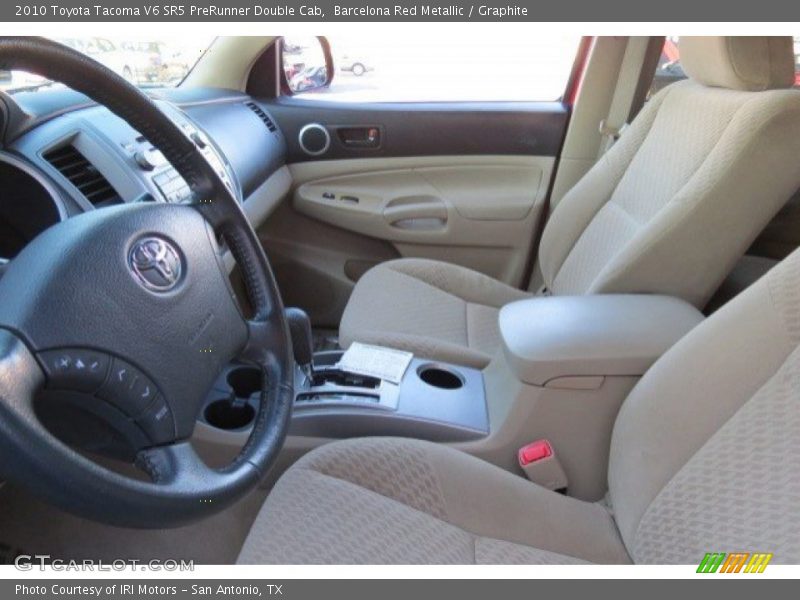 Barcelona Red Metallic / Graphite 2010 Toyota Tacoma V6 SR5 PreRunner Double Cab