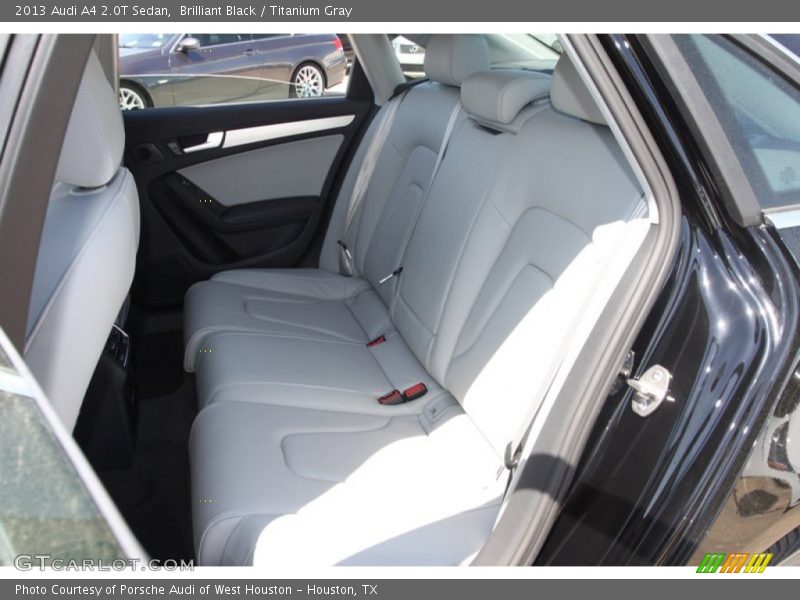 Brilliant Black / Titanium Gray 2013 Audi A4 2.0T Sedan
