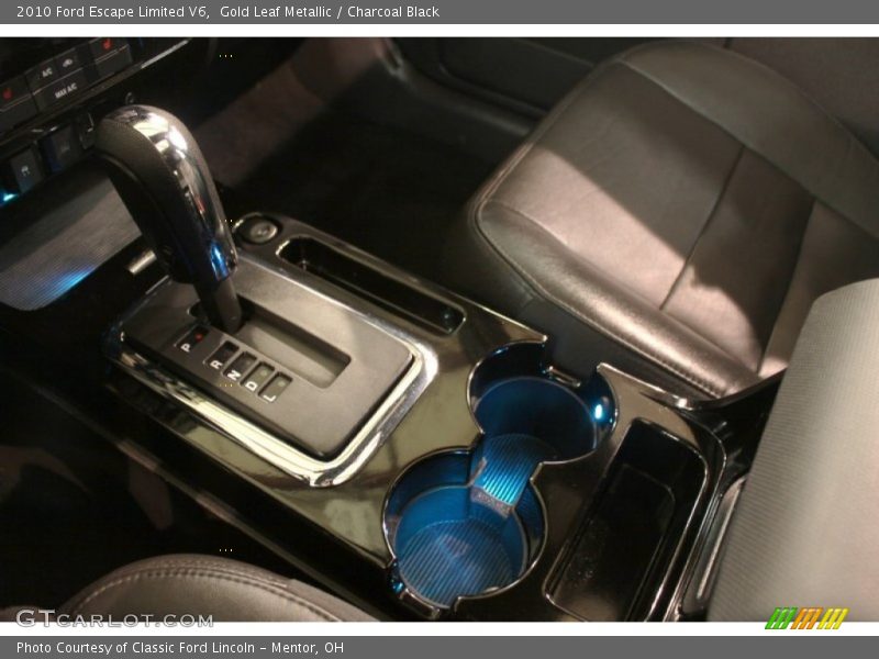 Gold Leaf Metallic / Charcoal Black 2010 Ford Escape Limited V6
