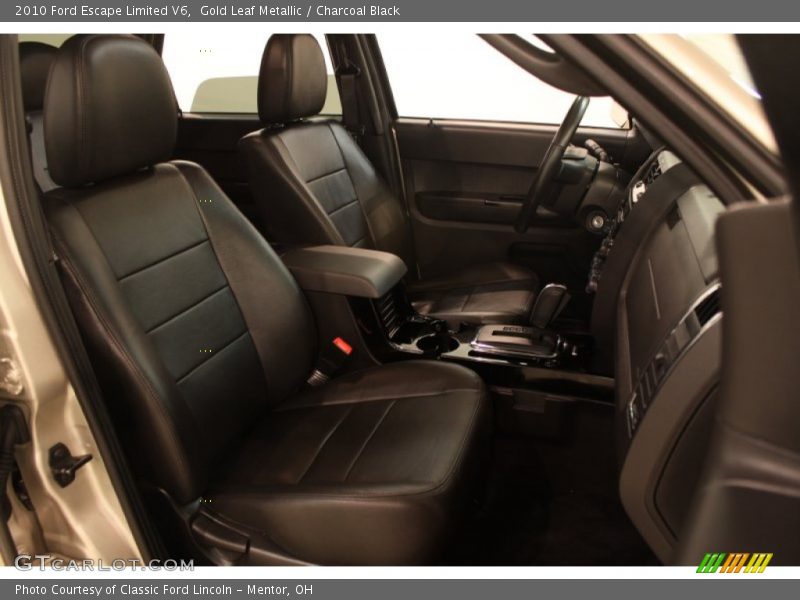 Gold Leaf Metallic / Charcoal Black 2010 Ford Escape Limited V6