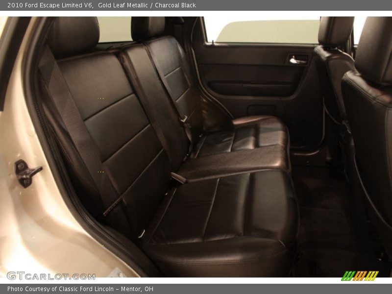 Gold Leaf Metallic / Charcoal Black 2010 Ford Escape Limited V6