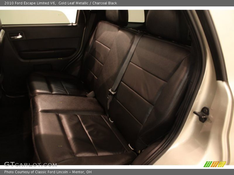 Gold Leaf Metallic / Charcoal Black 2010 Ford Escape Limited V6
