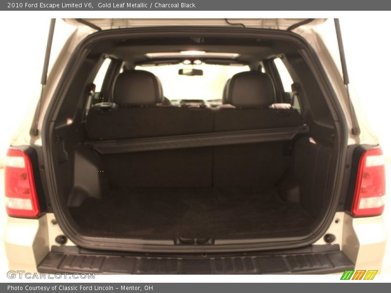 Gold Leaf Metallic / Charcoal Black 2010 Ford Escape Limited V6