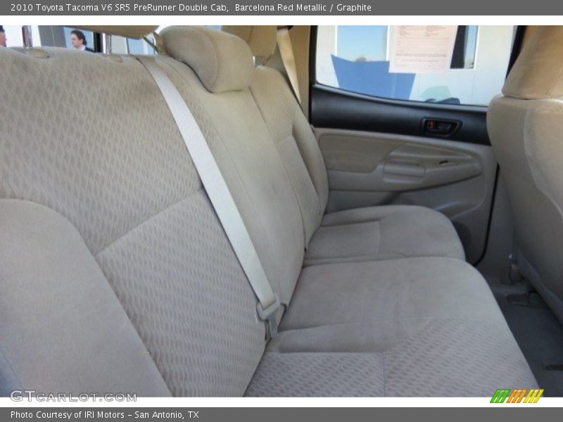 Barcelona Red Metallic / Graphite 2010 Toyota Tacoma V6 SR5 PreRunner Double Cab