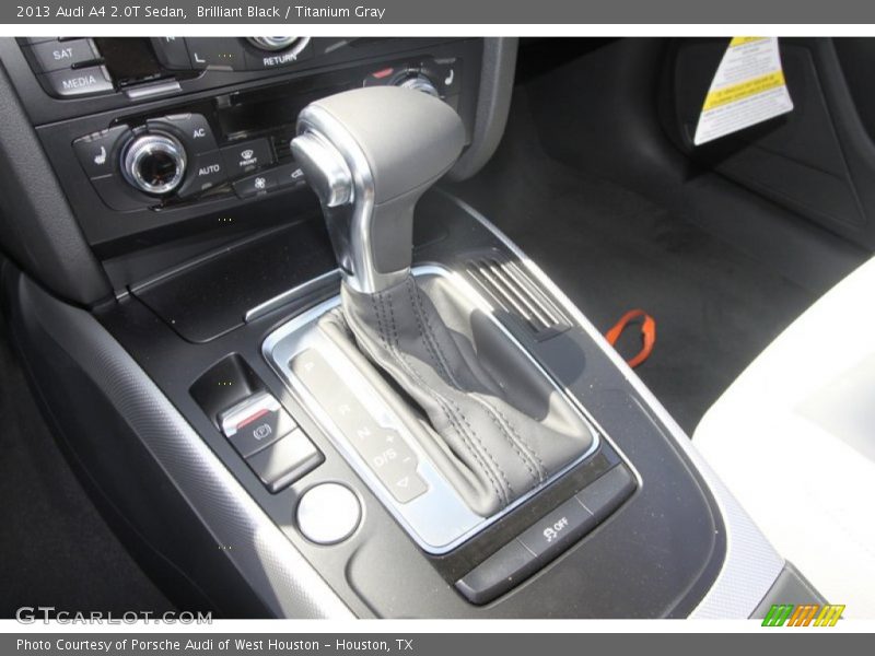 Brilliant Black / Titanium Gray 2013 Audi A4 2.0T Sedan