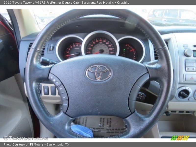 Barcelona Red Metallic / Graphite 2010 Toyota Tacoma V6 SR5 PreRunner Double Cab