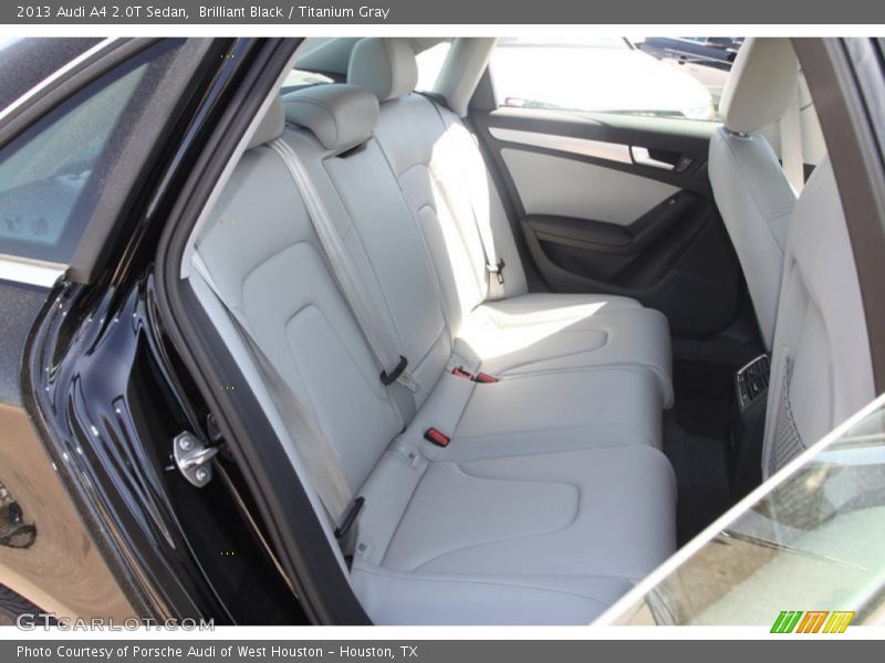 Brilliant Black / Titanium Gray 2013 Audi A4 2.0T Sedan