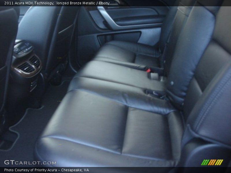 Ionized Bronze Metallic / Ebony 2011 Acura MDX Technology