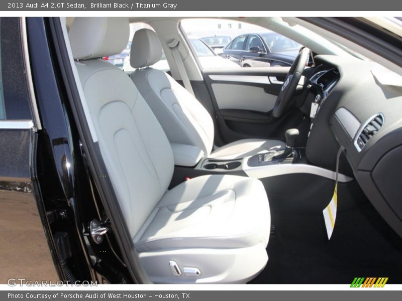 Brilliant Black / Titanium Gray 2013 Audi A4 2.0T Sedan