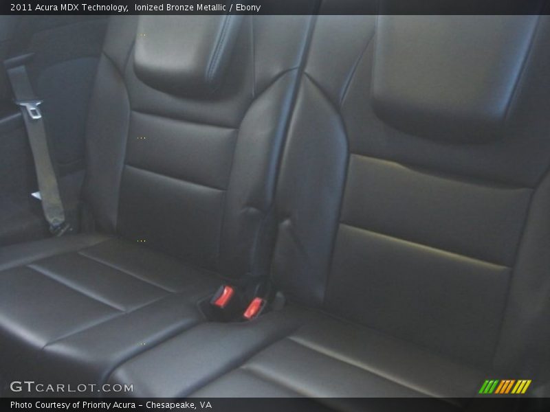 Ionized Bronze Metallic / Ebony 2011 Acura MDX Technology