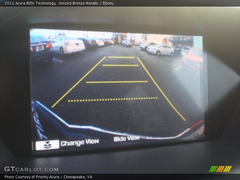 Ionized Bronze Metallic / Ebony 2011 Acura MDX Technology