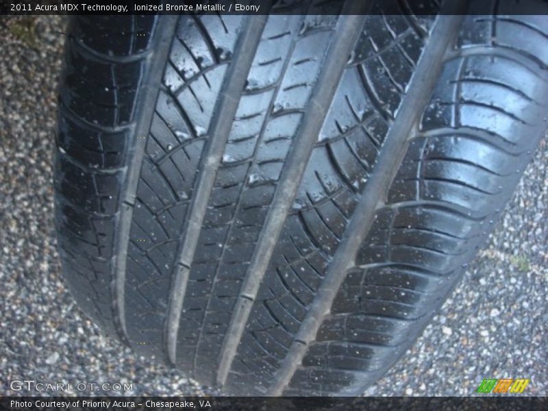 Ionized Bronze Metallic / Ebony 2011 Acura MDX Technology