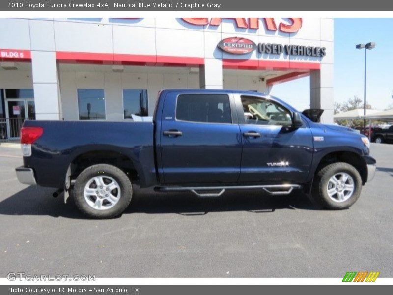 Nautical Blue Metallic / Graphite Gray 2010 Toyota Tundra CrewMax 4x4