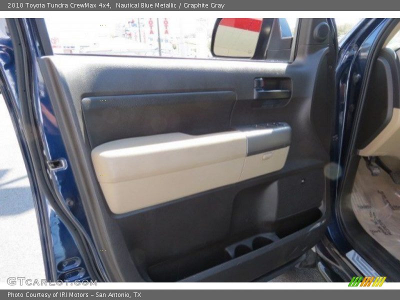 Nautical Blue Metallic / Graphite Gray 2010 Toyota Tundra CrewMax 4x4