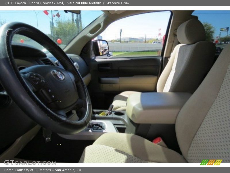 Nautical Blue Metallic / Graphite Gray 2010 Toyota Tundra CrewMax 4x4