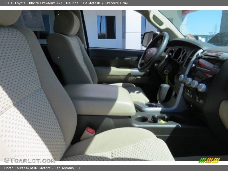 Nautical Blue Metallic / Graphite Gray 2010 Toyota Tundra CrewMax 4x4