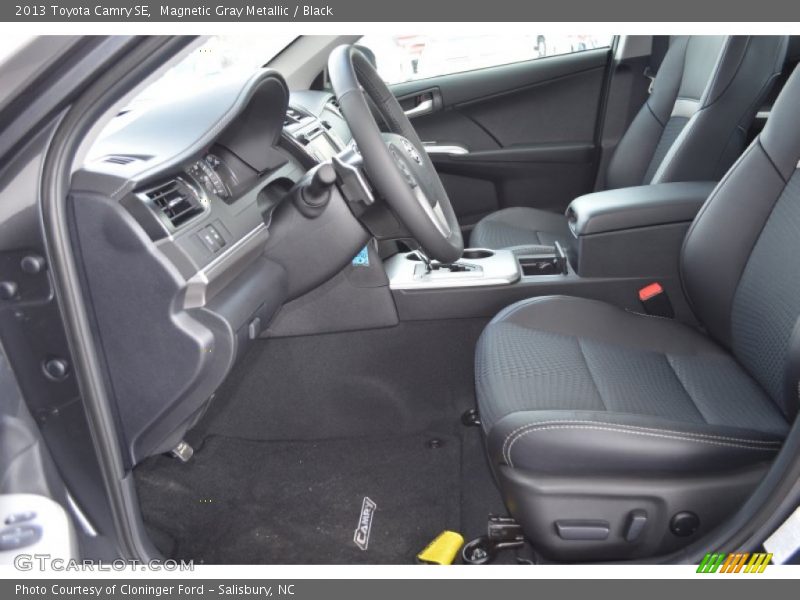 Magnetic Gray Metallic / Black 2013 Toyota Camry SE