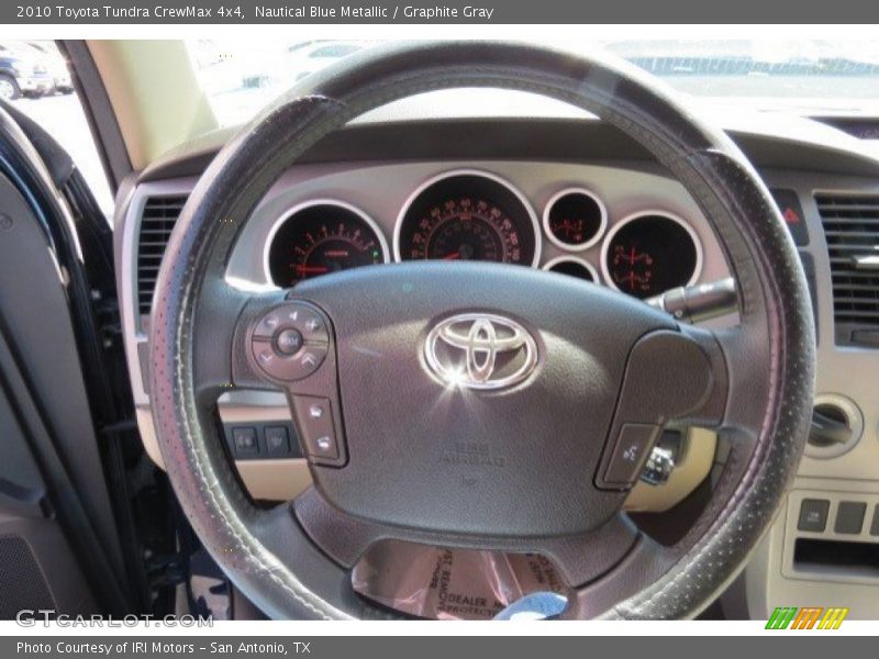 Nautical Blue Metallic / Graphite Gray 2010 Toyota Tundra CrewMax 4x4