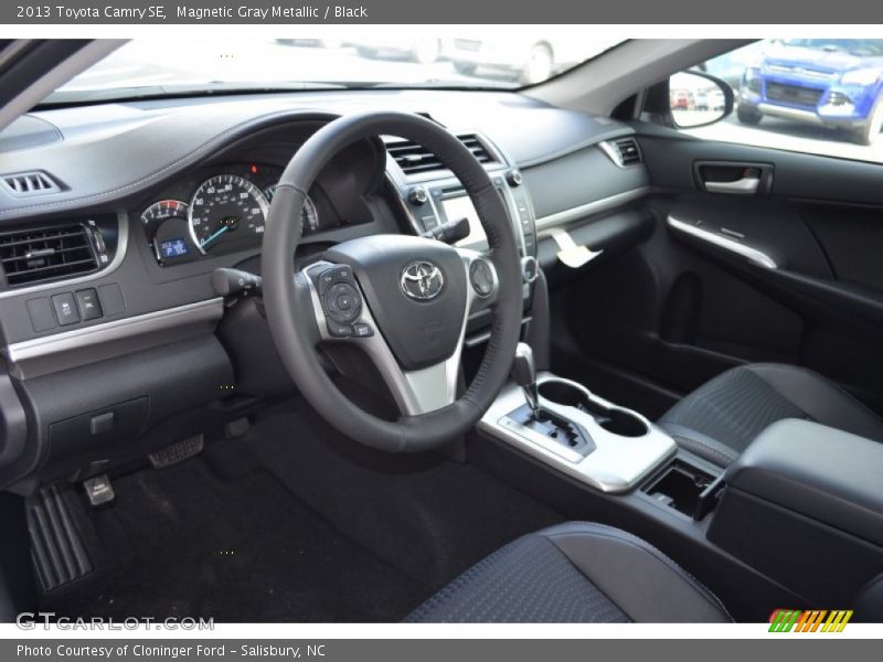Magnetic Gray Metallic / Black 2013 Toyota Camry SE