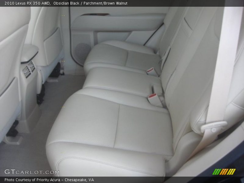Obsidian Black / Parchment/Brown Walnut 2010 Lexus RX 350 AWD