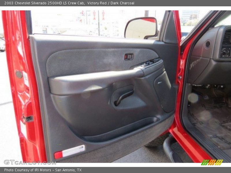 Victory Red / Dark Charcoal 2003 Chevrolet Silverado 2500HD LS Crew Cab