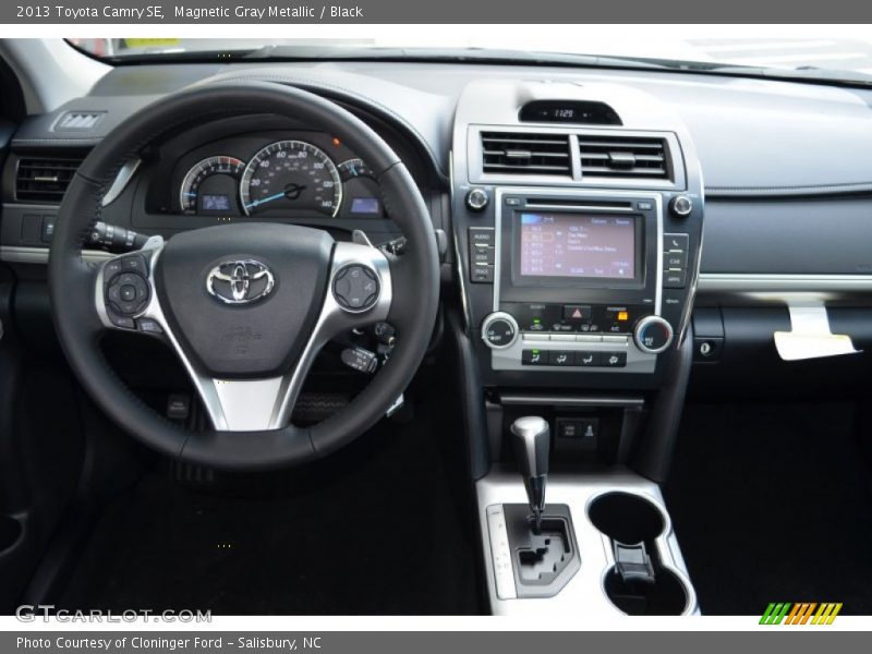 Magnetic Gray Metallic / Black 2013 Toyota Camry SE
