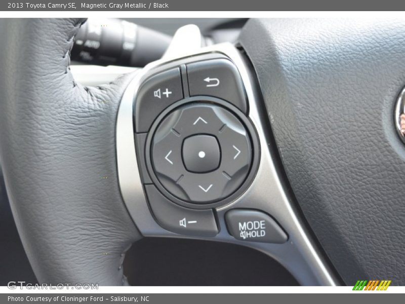Magnetic Gray Metallic / Black 2013 Toyota Camry SE
