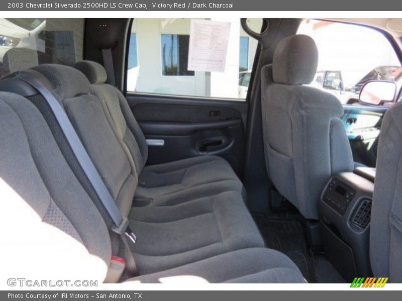Victory Red / Dark Charcoal 2003 Chevrolet Silverado 2500HD LS Crew Cab
