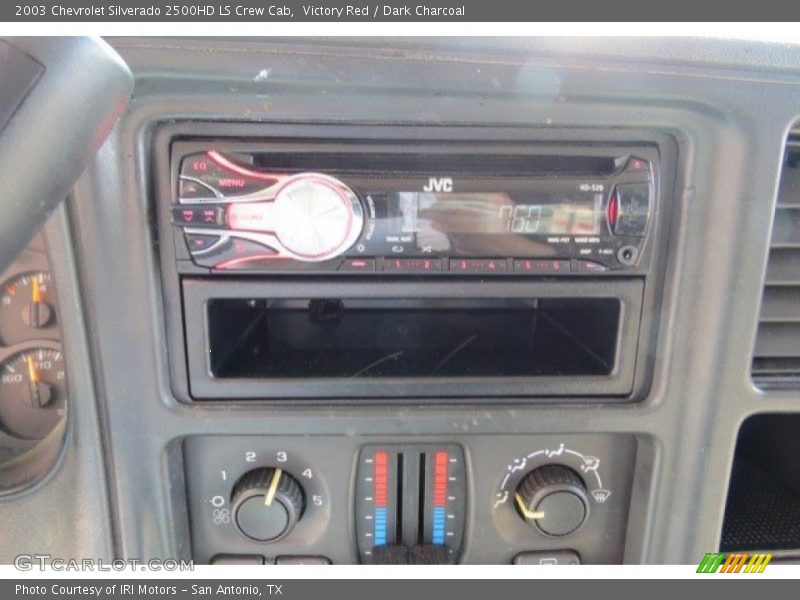 Victory Red / Dark Charcoal 2003 Chevrolet Silverado 2500HD LS Crew Cab